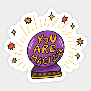 You are magical Sticker